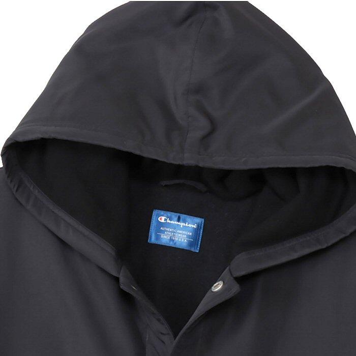 Champion（チャンピオン） メンズ ベンチコート ブラック (取り寄せ