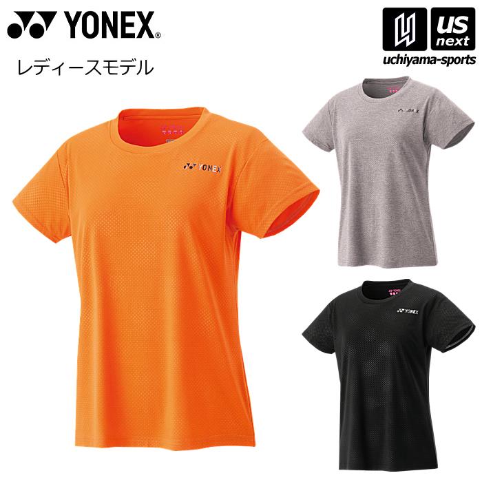 YONEX ヨネックス スポーツTシャツ ホワイト オレンジ テニス YONEX ヨネックス スポーツTシャツ ホワイト オレンジ