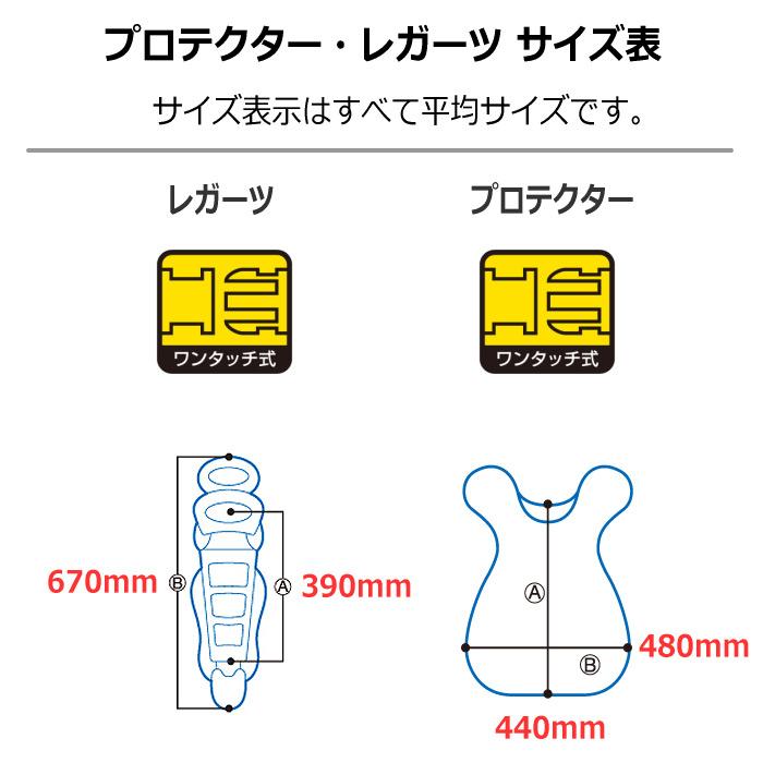 ゼット（ZETT） 野球 軟式防具4点セット 防具セット 2025〜26年秋冬