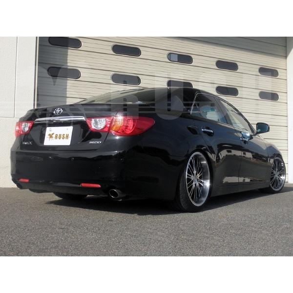 RUSH車高調 マークX GRX130 GRX133 前期 後期 車高短 モデル RUSH車高調 マークX GRX130 GRX133 前期 後期 車高短 モデル