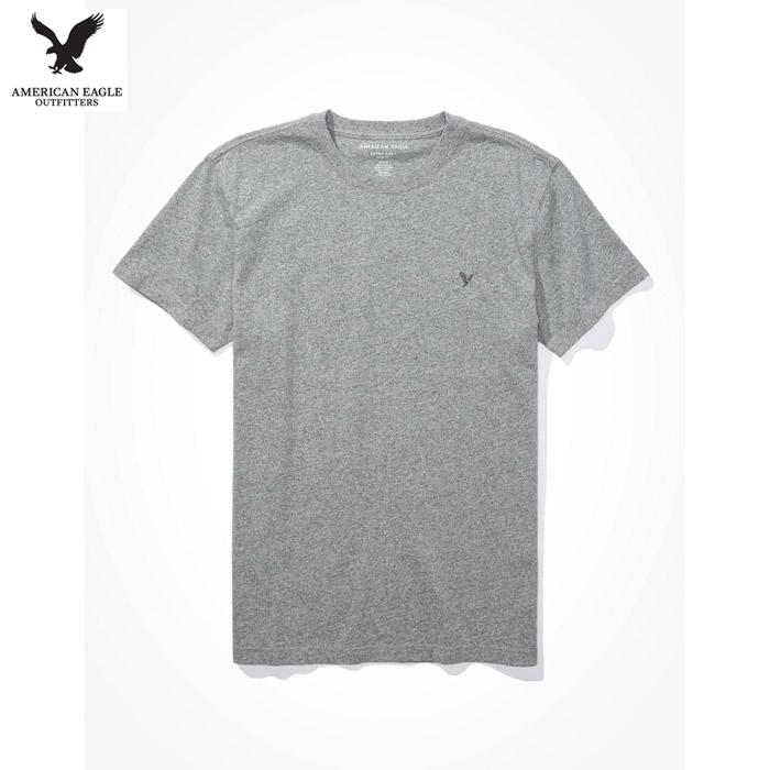 アメリカンイーグル メンズ ヘザーグレー 半袖tシャツ アイコン スリムフィット スーパーソフト 無地t Am05 28 1 Us Style Yahoo 店 通販 Yahoo ショッピング