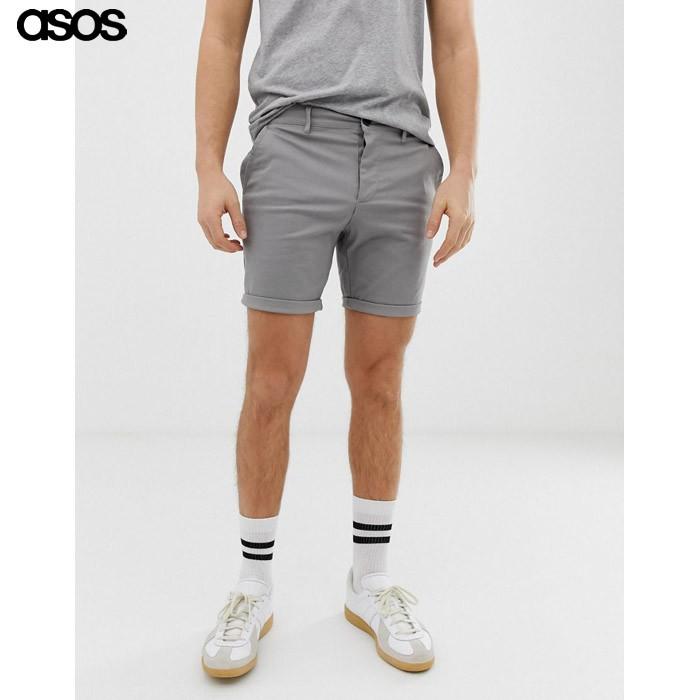 エイソス メンズ ウォームグレー ショートパンツ チノ スリム Fm23 0800 1 Us Style Yahoo 店 通販 Yahoo ショッピング