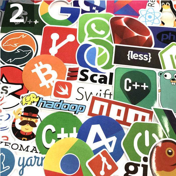 50枚 ステッカー プログラミング言語 ハッカー 防水 耐水 シール 詰め合わせ 4タイプ :sticker-0067:US-Style Yahoo!店 - 通販 - Yahoo!ショッピング 50枚 ステッカー プログラミング言語 ハッカー 防水 耐水 シール 詰め合わせ 4タイプ :sticker-0067:US-Style Yahoo!店 - 通販 - Yahoo!ショッピング