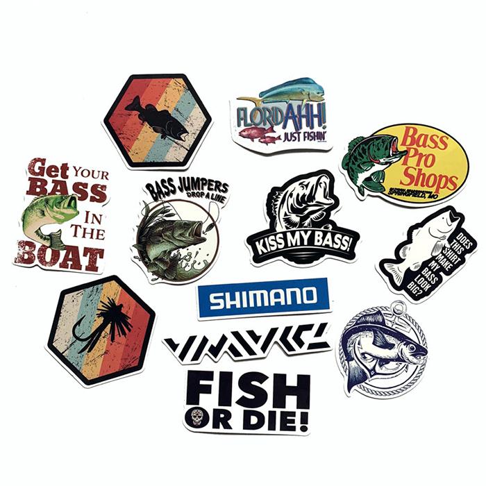  上海限定 急須＆コップ（全新・袋付き・ステッカー・メダル付き） 49-50枚 ステッカー 海 夏 海洋生物 魚 防水 耐水 シール