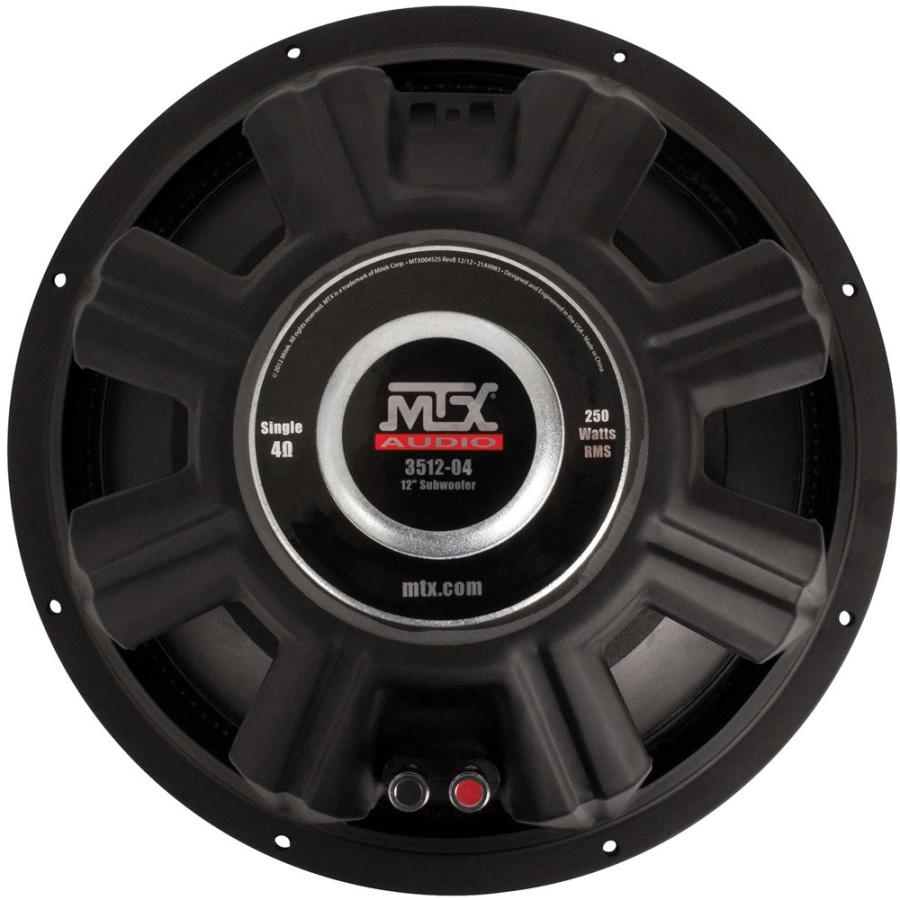 3512-04 30cm MTX エムティーエックス : USA Audio - 通販 - Yahoo