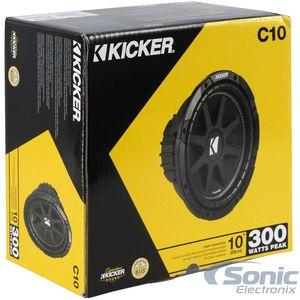 C10 (43C104) Comp シリーズ 25cm 4Ω SVC Max.300W キッカー C10 (43C104) Comp シリーズ 25cm 4Ω SVC Max.300W キッカー