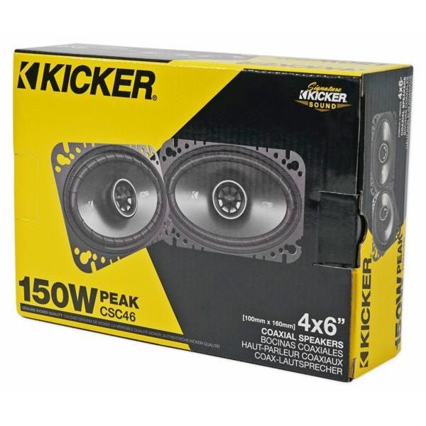 CSC464 (43CSC464) 10x16cm (4x6インチ） Max.150W CSシリーズ キッカー Kicker｜usa-audio｜06