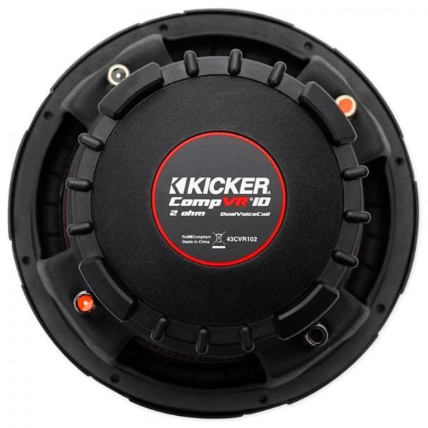 Amazon.co.jp: KICKER CVR104、CompVR 10インチ デュアル 4オーム
