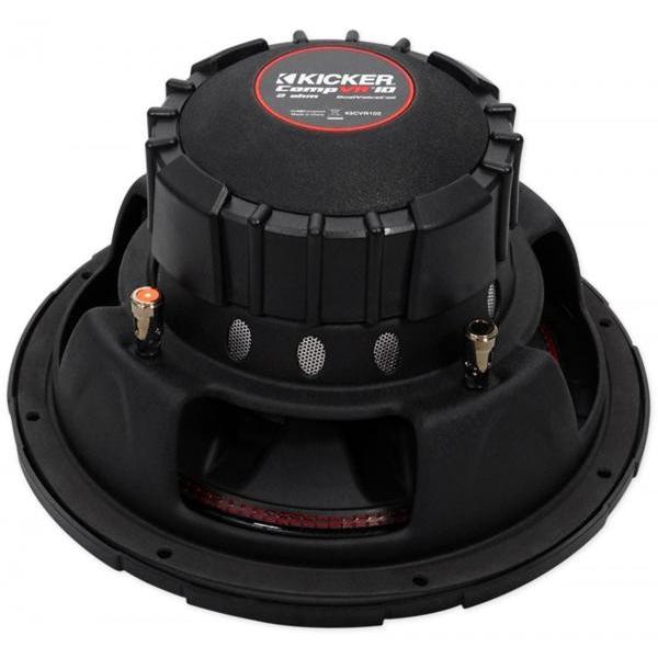 CVR10 (43CVR104) 25cm 4Ω DVC Max.700W キッカー Kicker : USA CVR10 (43CVR104) 25cm 4Ω DVC Max.700W キッカー Kicker : USA