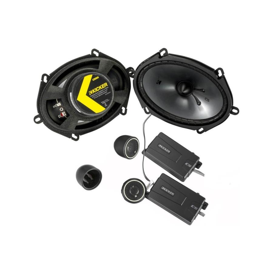 KICKER 日産 リーフ用 スピーカーセット KSC6704 OG674N1 カー