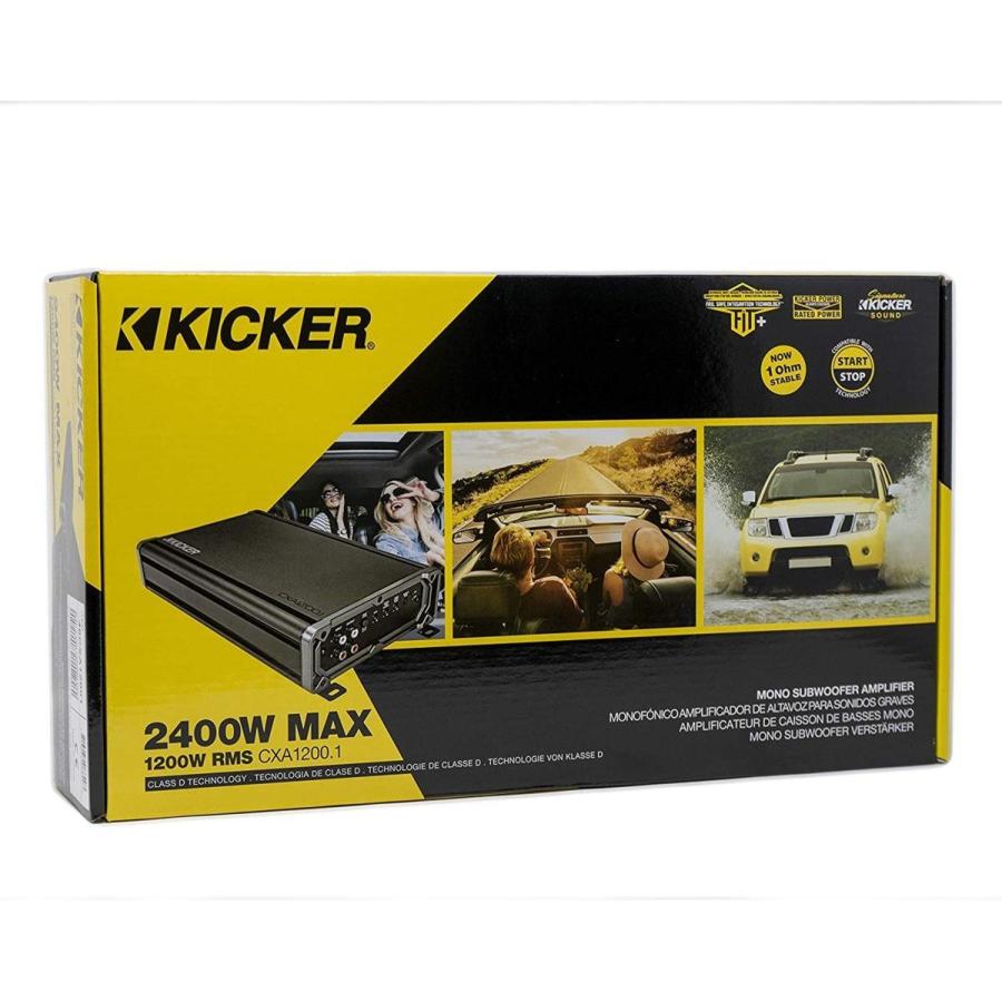 CXA1200.1 (46CXA12001) Class D 1ch キッカー Kicker : USA Audio
