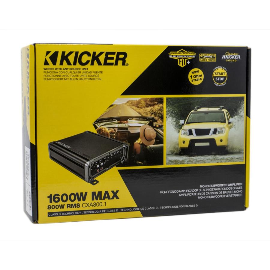 CXA800.1 (46CXA8001) 1ch キッカー Kicker : USA Audio - 通販 CXA800.1 (46CXA8001) 1ch キッカー Kicker : USA Audio - 通販