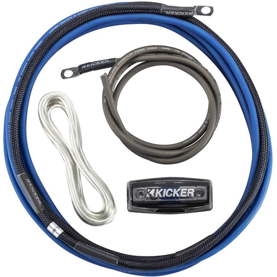 新型】PK8 (46PK8) 8ゲージ アンプ配線キット キッカー Kicker : USA 