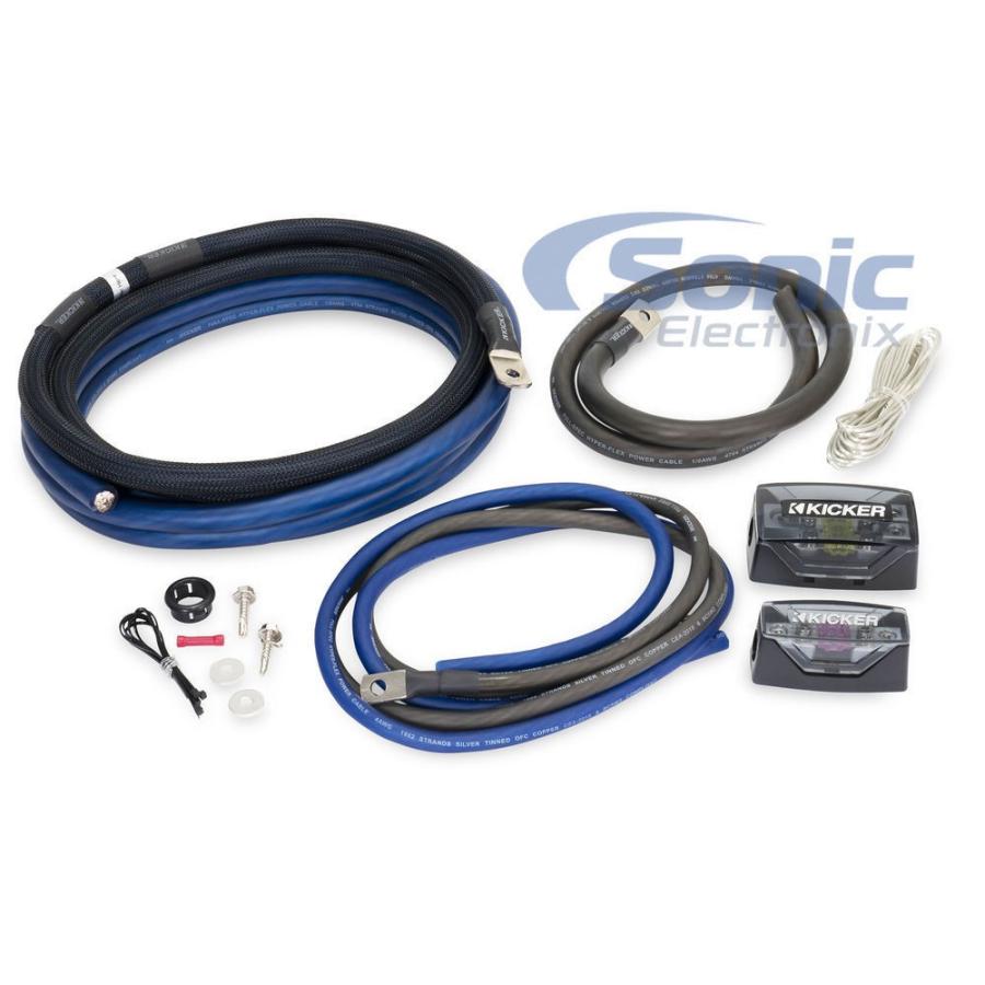 kicker キッカー ウーハー アンプ 配線