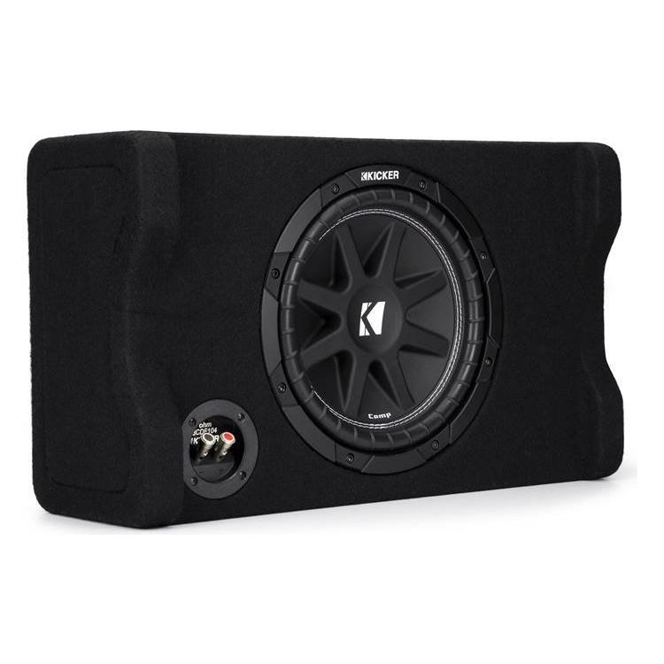 Kicker サブウーファー 48CDF104 25cm 10インチ 下向き設置 48CDF104 25cm (10インチ) 4Ω Max.300W CompTシリーズ 下向き設置 場所