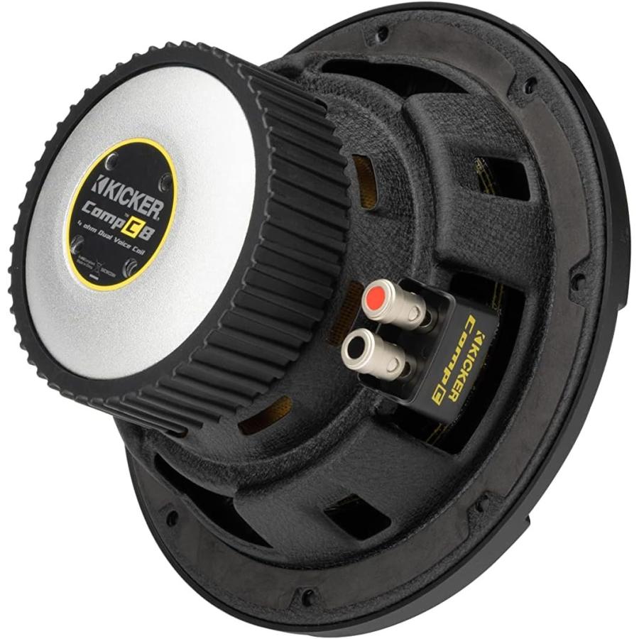 kicker 8インチサブウーハー Amazon.co.jp: KICKER CompRT 8インチ(20cm) サブウーファー DVC