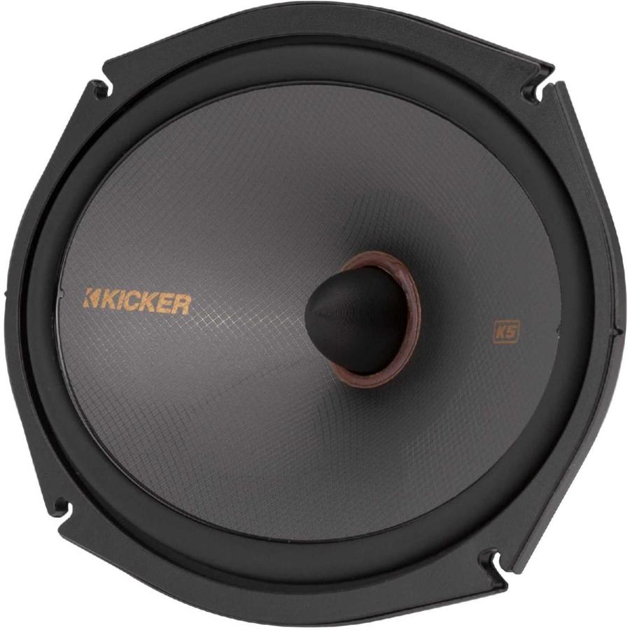 ほぼ未使用　キッカー　KICKER KSS6904 スピーカー　ツイーター KICKER KSS6904 (51KSS6904) 16×23cm (6×9インチ) Max.300W キッカー