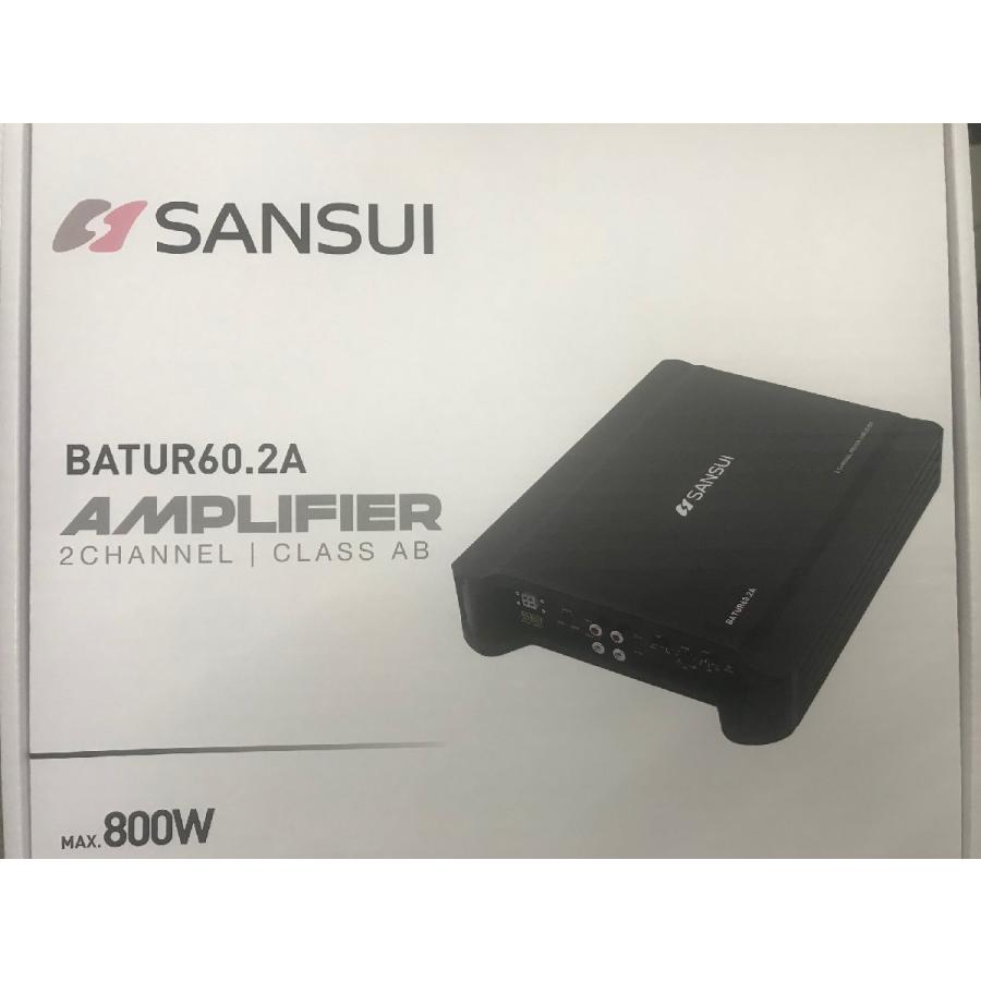 BATUR60.2A 2ch Class AB パワーアンプ Max.800W BATURシリーズ