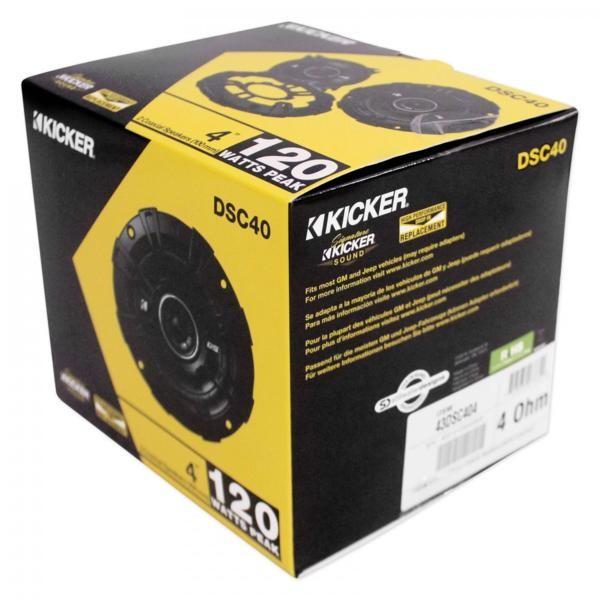 DSC40 (43DSC404) 10cm Max.120W キッカー Kicker｜usa-audio｜06