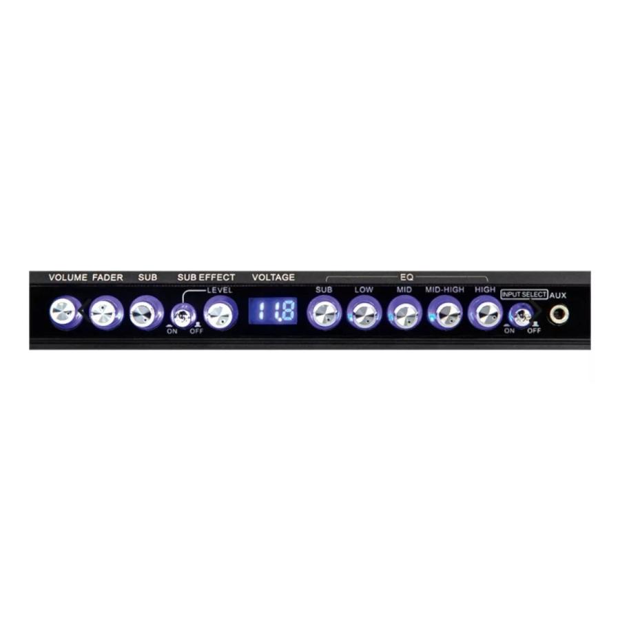 E.5V LED付 5バンド パラメトリック イコライザー PPI プレシジョン