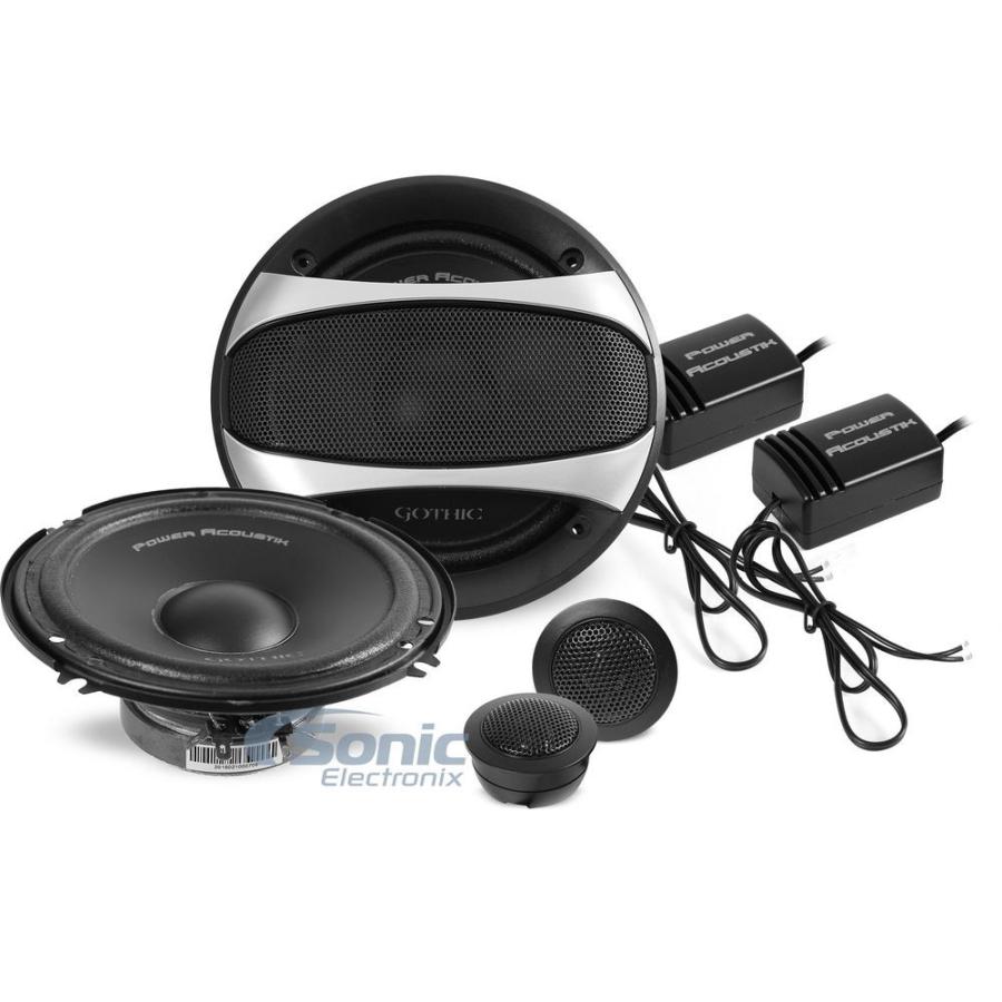 Power Acoustic RC-60C 16.5cmセパレートスピーカー GF-60C 16.5cm 2-Way Max.350W パワーアコースティック Power Acoustik