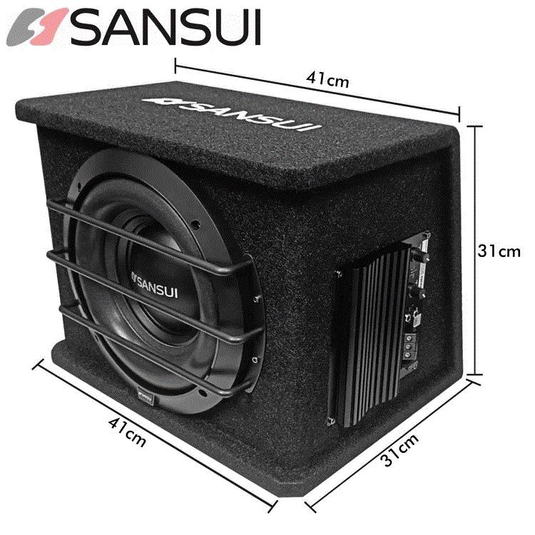 HIMA253 アンプ内蔵 25cm (10インチ) Max.800W サンスイ SANSUI : USA