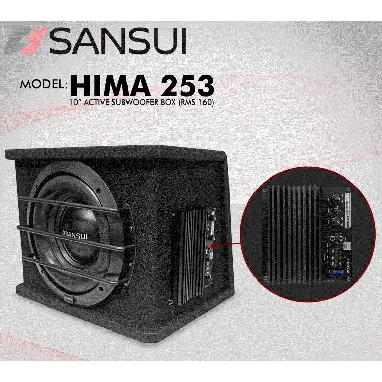 HIMA253 アンプ内蔵 25cm (10インチ) Max.800W サンスイ SANSUI : USA