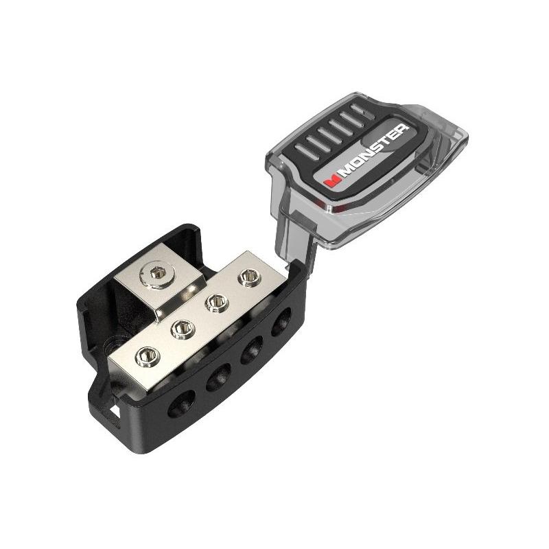 M800-DB14 アースブロック 4AWG×4入力・1/0AWG or 4AWG×1出力