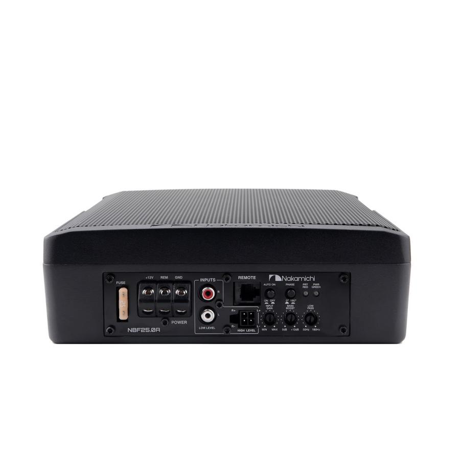 NBF25.0A 25cm Max.1000W アンプ内蔵 薄型 アルミ材質 ナカミチ