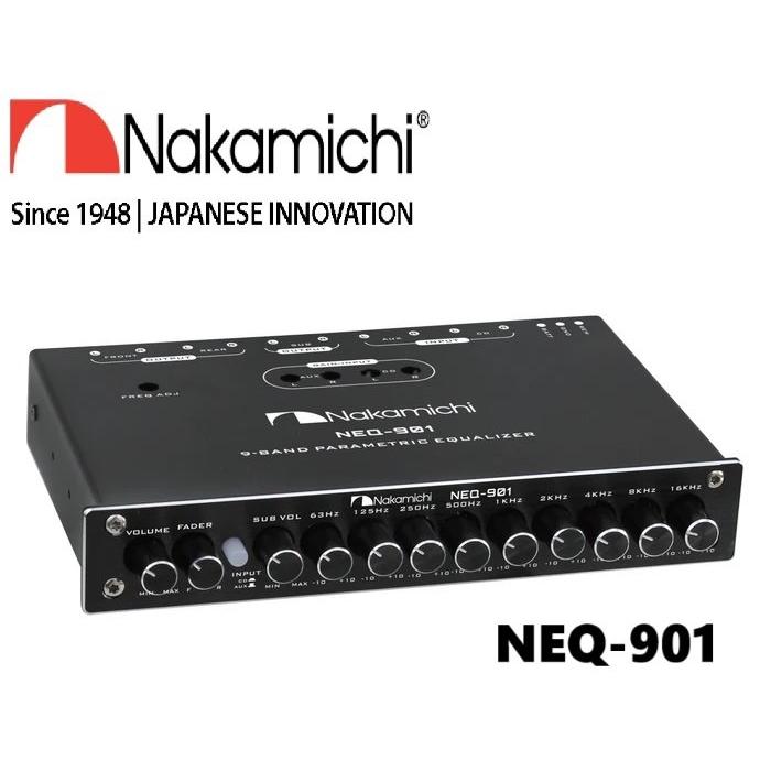 NEQ-901 9バンド パラメトリック イコライザー ナカミチ Nakamichi