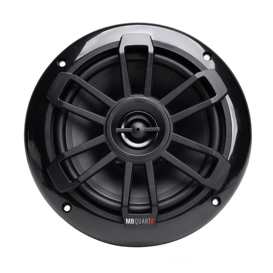○受賞商品○NF1-116B (黒色/ペア) 16.5cm (6.5インチ) Max.80W 薄型 
