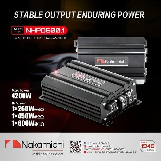 NHTD200.4 NHTDシリーズ 4ch パワーアンプ○超小型○Class D Max.5600W
