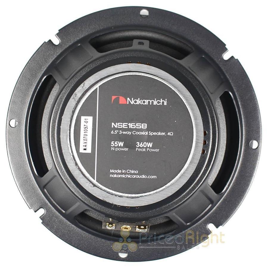 NSE1658 3-Way 16.5cm (6.5インチ) Max.360W NSEシリーズ ナカミチ Nakamichi|usa-audio|05