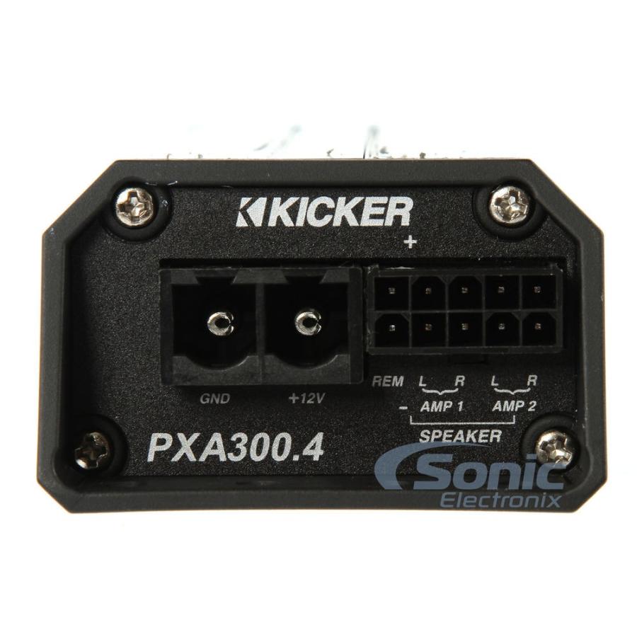 PXA300.4 超小型 4ch マリーングレード キッカーKicker PXA3004USA Audio 通販 Yahoo!ショッピング