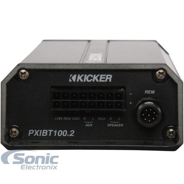 送料込み】キッカー PXIBT100.2 小型ブルートゥースアンプ