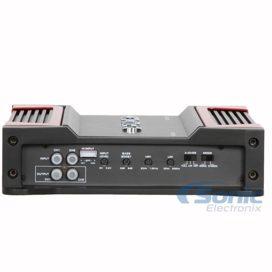 【完動品】CRUNCH PZ-1520.2 アンプ 1500ワット PZ-1520.2 2ch Class AB 1500W Power Zoneシリーズアメリカ クランチ