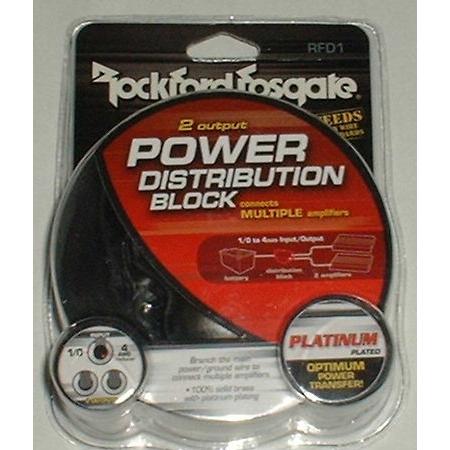 Rockford ロックフォード アースブロック RFD1 RFD1 アースブロック ロックフォード ROCKFORD : USA Audio - 通販