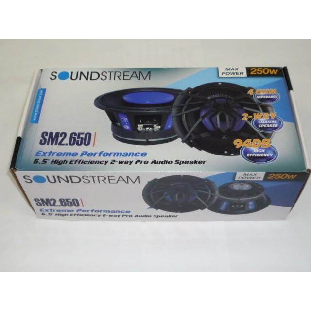 SM2.650 16.5cm コアキシャルミットレンジ (ペア) Max.250W Pro Audio