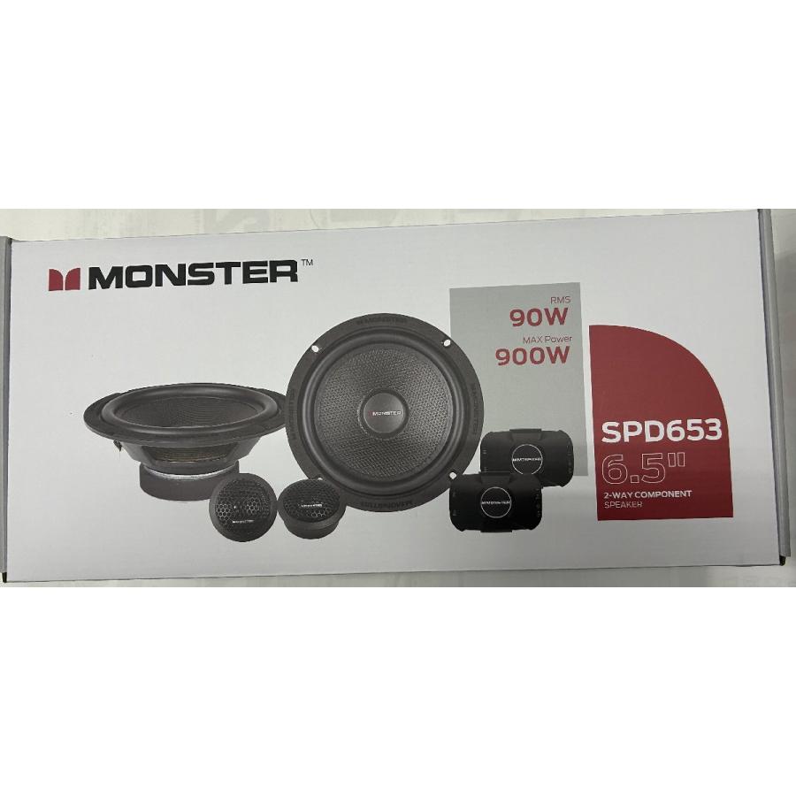 SPD653 16.5cm (6.5インチ) Max.900W モンスターオーディオ Monster