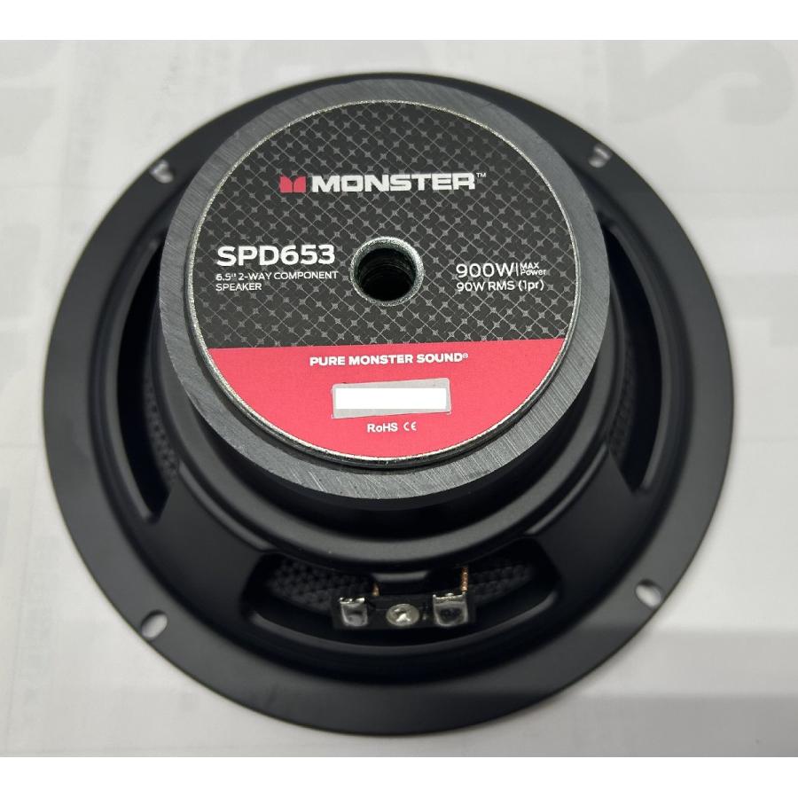 SPD653 16.5cm (6.5インチ) Max.900W モンスターオーディオ Monster