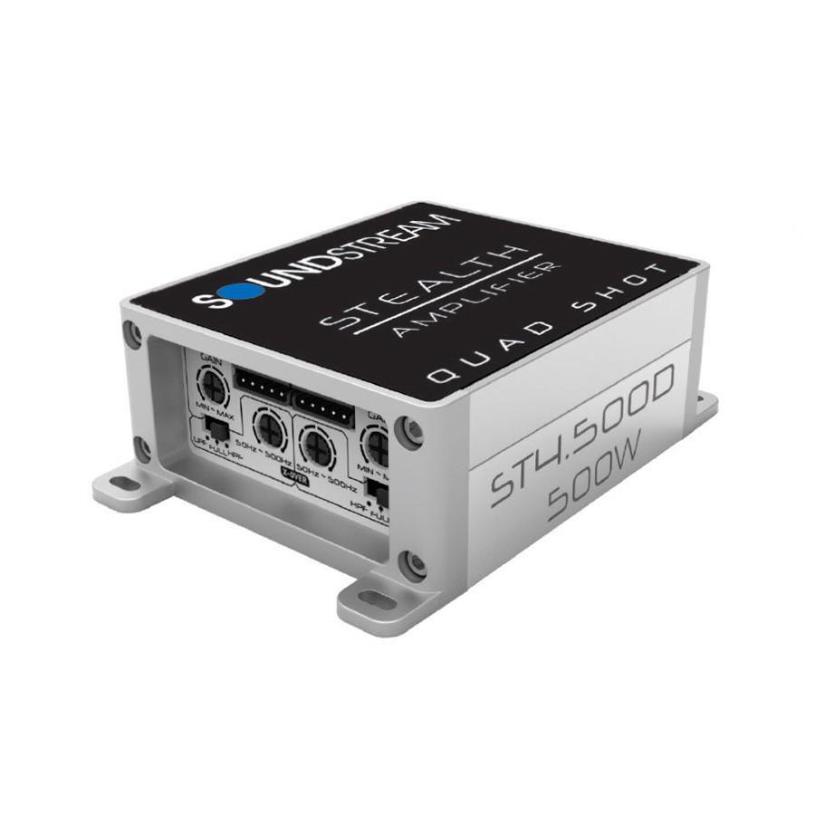 超小型】ST4.500D 4ch Max.500W サウンドストリーム Soundstream : USA 