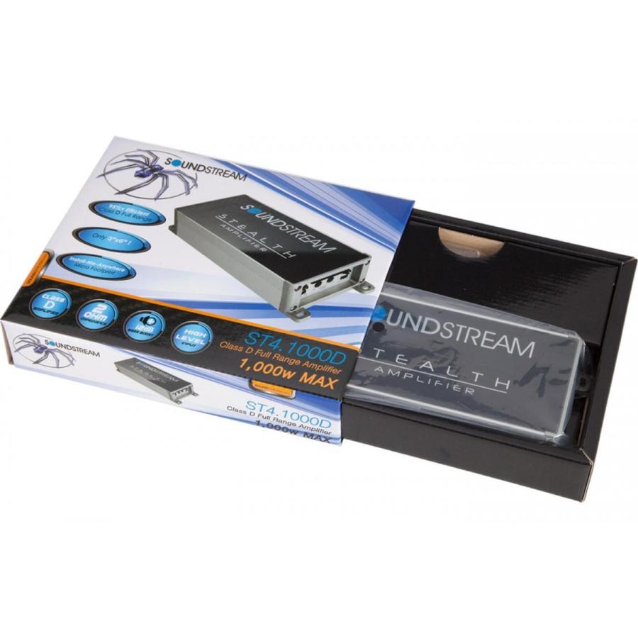 超小型】ST4.1000D 4ch Max.1000W サウンドストリーム Soundstream
