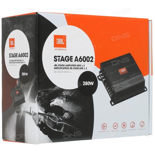 Stage A6002 コンパクトサイズ Class D 2ch Max.280W Stageシリーズ