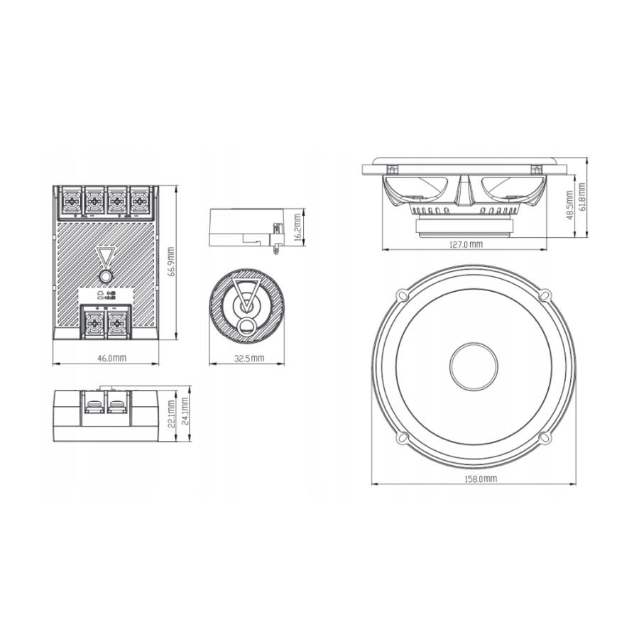 Автомобильная акустика jbl stage3