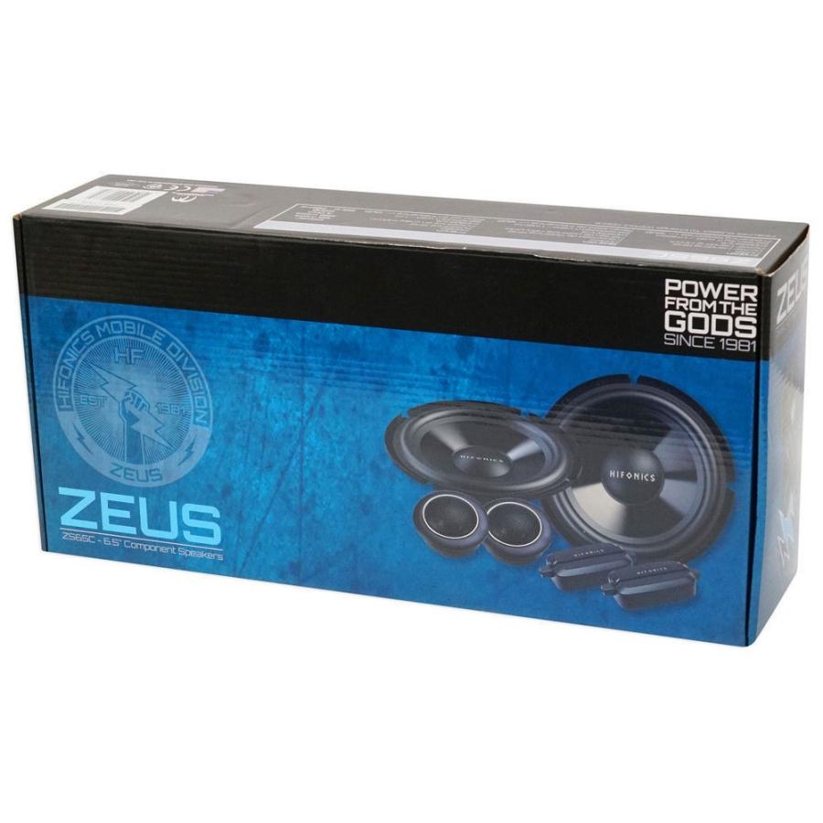 ZS65C 16.5cm 2-Way Max.400W ハイフォニックス HIFONICS : USA Audio