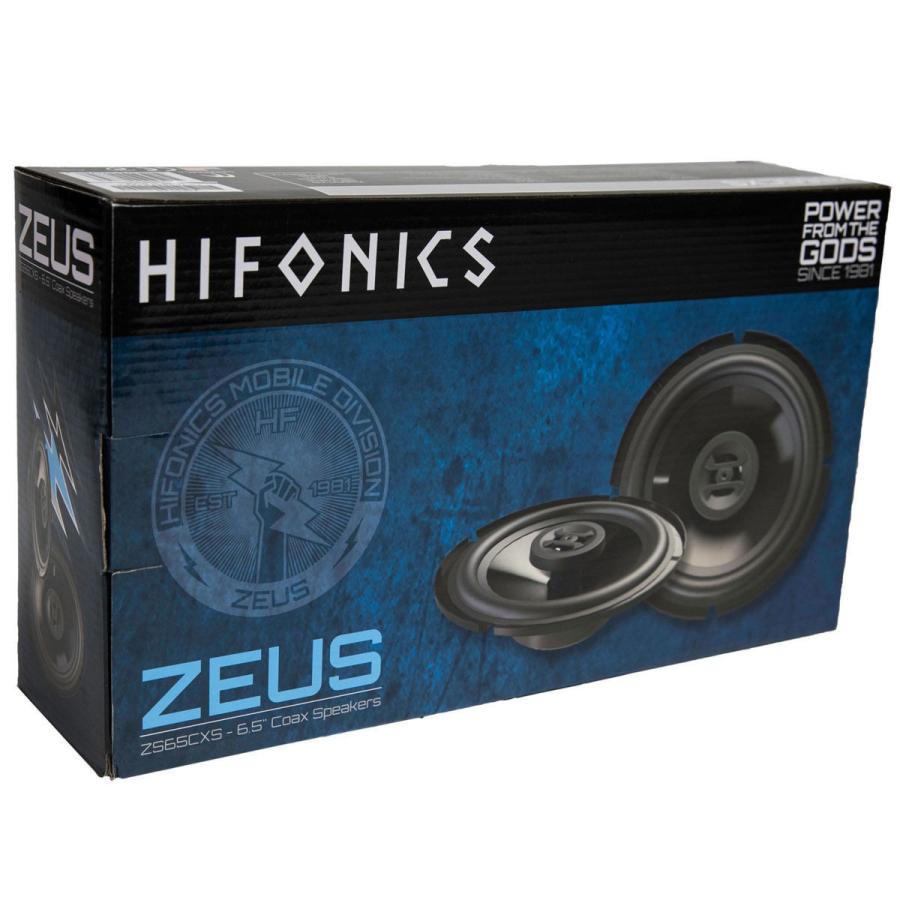 ZS65CXS 薄型 16.5cm 2-Way Max.300W ハイフォニックス HIFONICS : USA