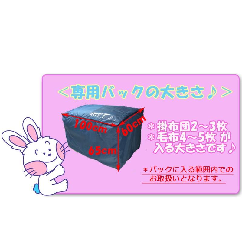 布団 クリーニング 宅配 2点 羽毛布団 消臭・除菌加工付 : うさちゃん