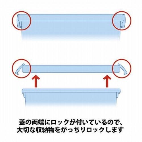 コミック本 26冊収納 ケース 透明 プラスチックケース : うさぎ屋