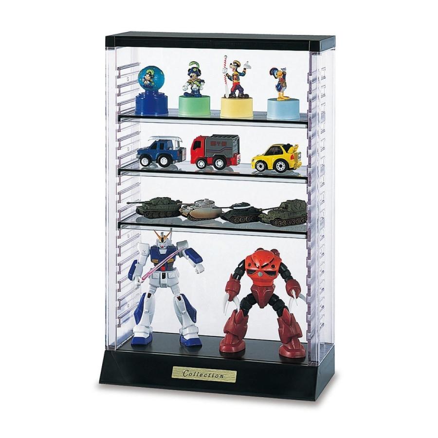 格安新品 コレクションケース 高さ変更可能 4段 フィギュアケース 格安新品 コレクションケース 高さ変更可能 4段 フィギュアケース