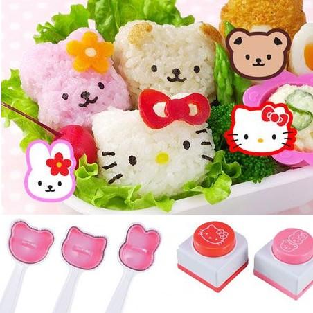 sanrio おにぎり押し型 キティちゃん キャラ弁 セット kitty sanrio おにぎり押し型 キティちゃん キャラ弁 セット kitty